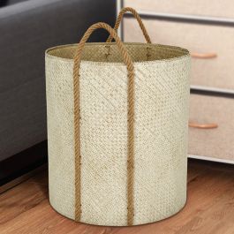 Round Basket With Rope XL 40hx37w By Stories